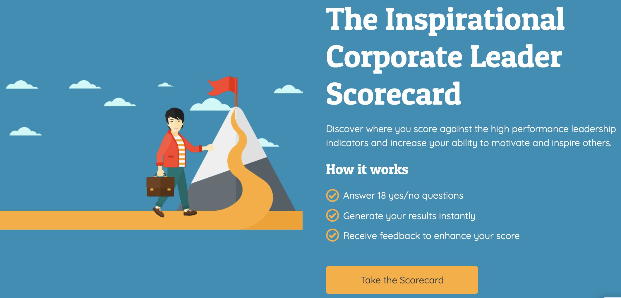 Inspirational Corporate Leader Scorecard