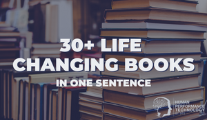 30+ Life Changing Books in 1 Sentence
