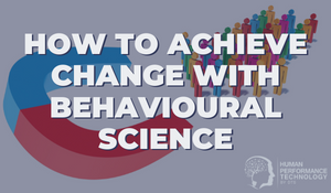 How to Achieve Change with Behavioural Science | Psychology